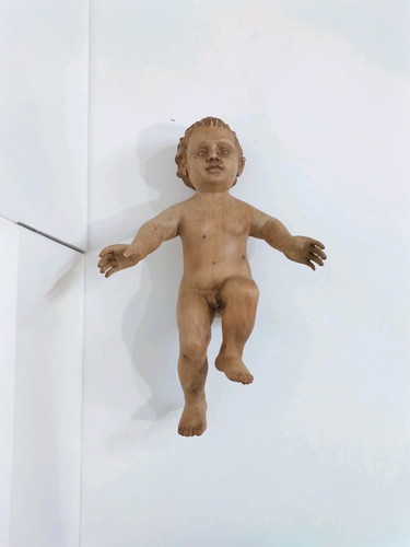 Jesus child wooden - wooden, sicilian