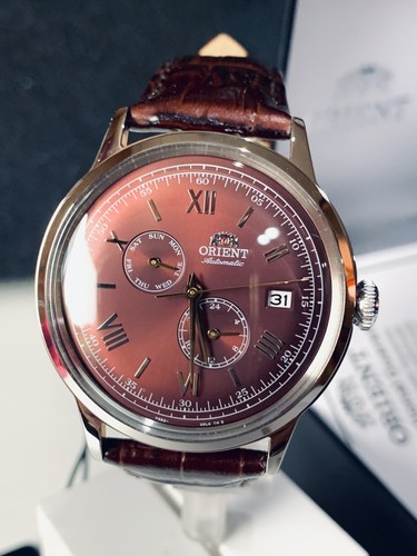 Orient bambino red dial - orient,